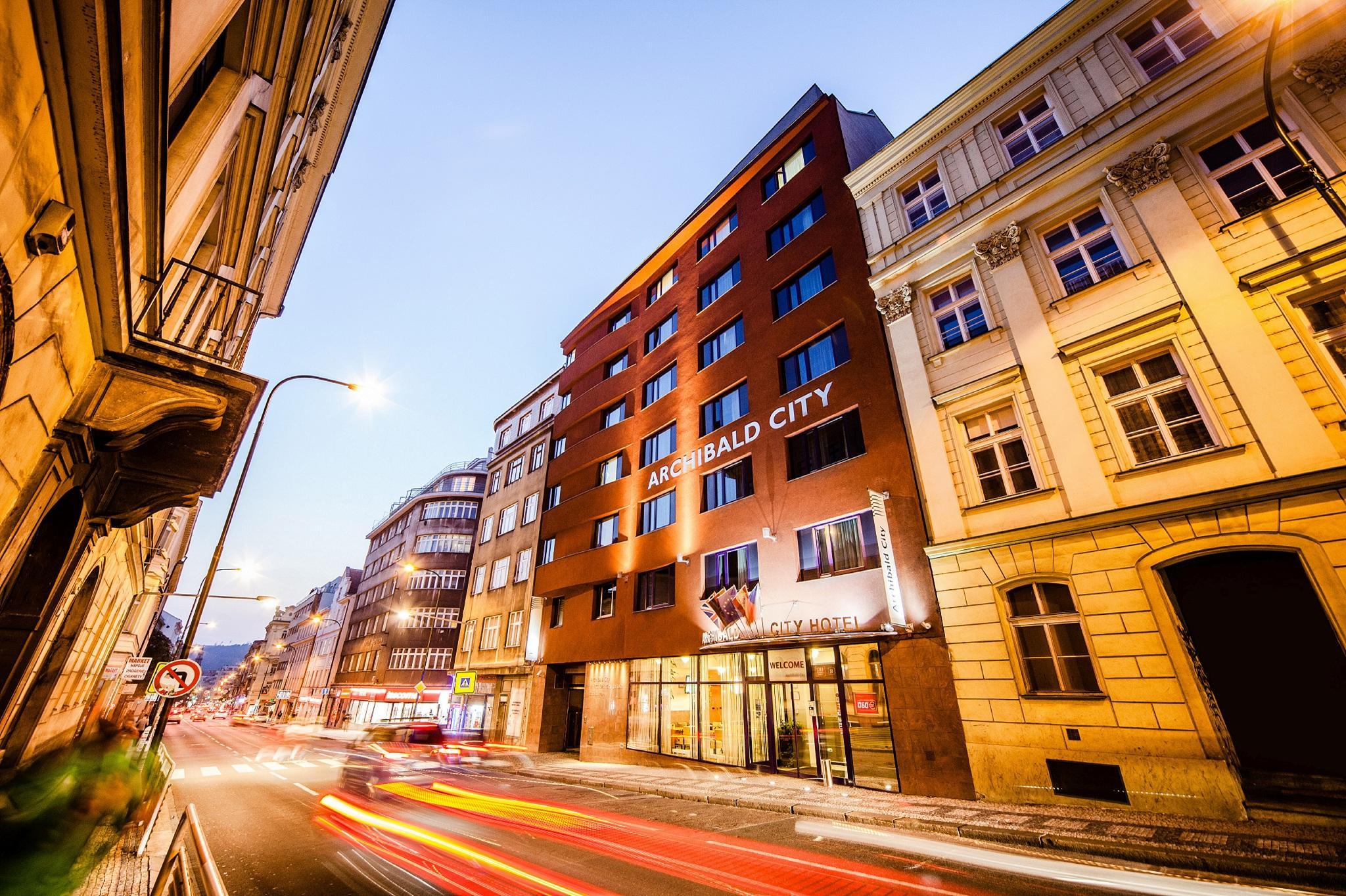 Archibald City Prag Exteriör bild